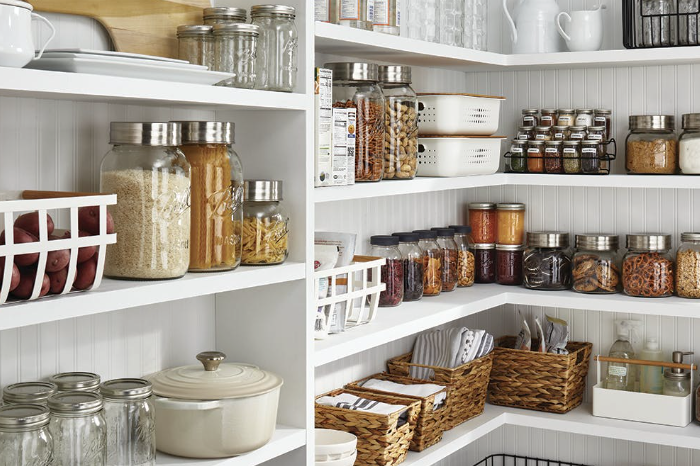 The Dry Mix Pantry cookbook in a home kitchen