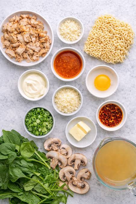 Weeknight meal ingredients